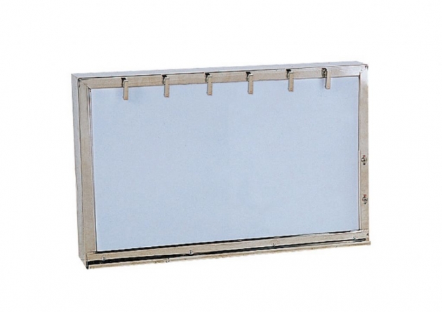 YH078-2 不鏽鋼三連看片箱